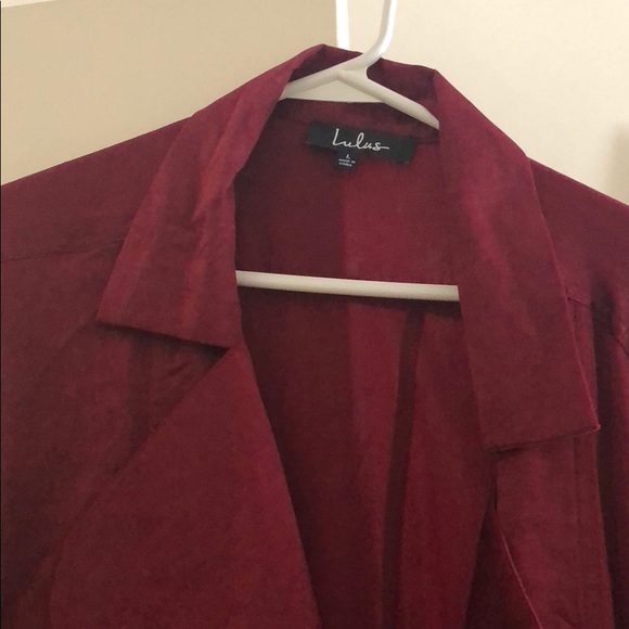Burgundy duster - Picture 2 of 7